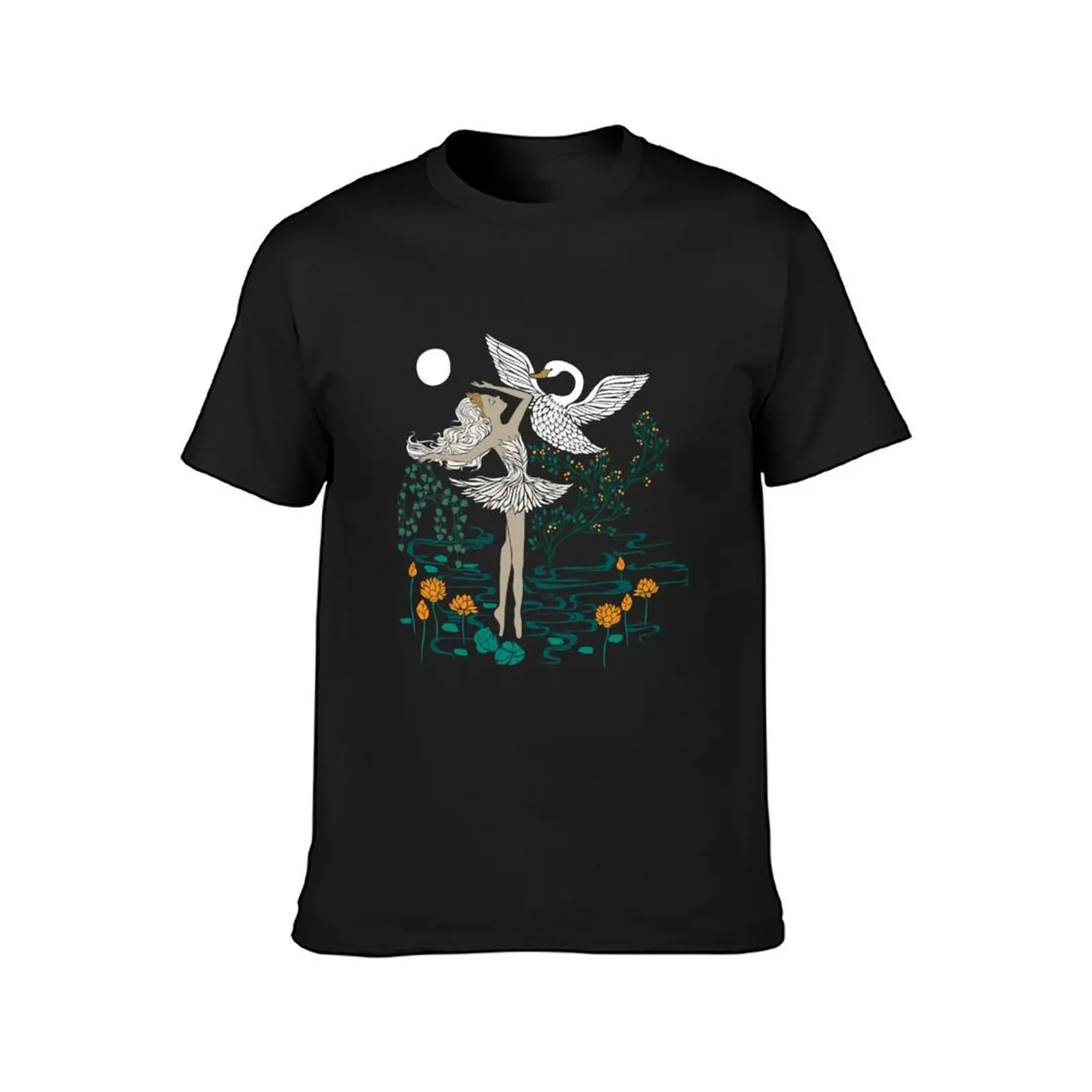 Swan Lake - Odette T-Shirt blanks street wear custom shirt workout shirts for men