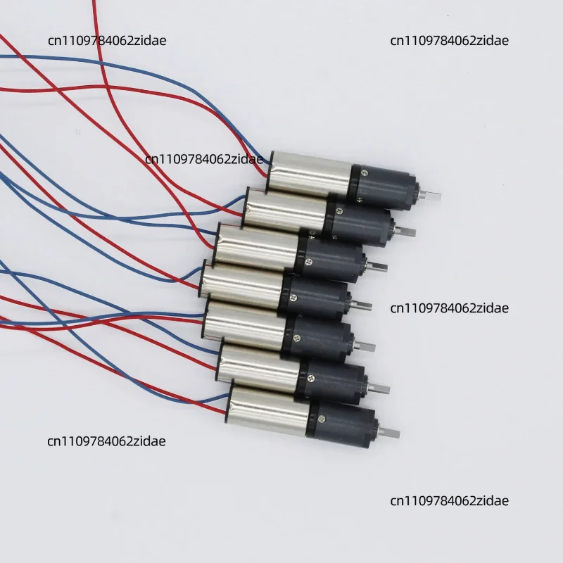 For 7.4V 10mm Coreless Reduction Motor 3 Stage Gear 240RPM High Torque Low Speed Motor for Robot DIY