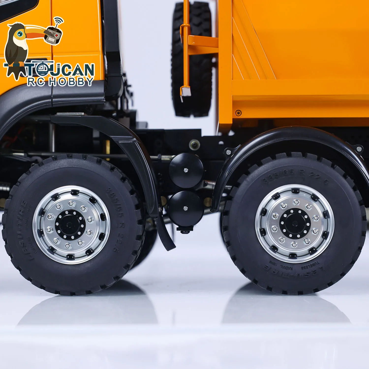 

8X8 LESU 1/14 RC Hydraulic Dump Truck TOUCAN RC HOBBY W/ Light Sound Remote Control Tipper Dumper Car Painted Toy Gift THZH1711