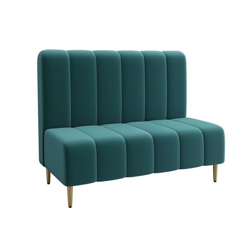 

dessert shop booth sofa simple and fresh double against the wall western restaurant cafe table and chair combination