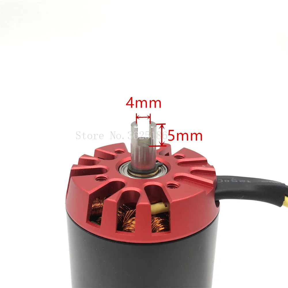 1pcs N5065 270KV Motor Brushless Shaft Brushless 5065 Motor Suitable for Hydraulic Oil Pump Model Excavation Machinery