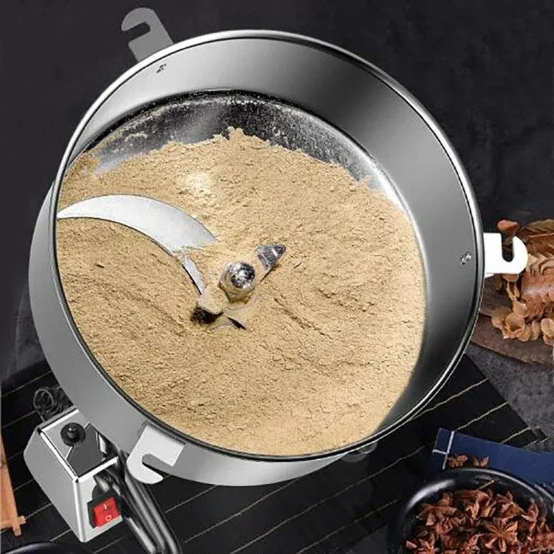 

2025New 4500g Electric Food Grinder Grain Spice Coffee Bean Pulverizercom Mercial Household Powder Machine