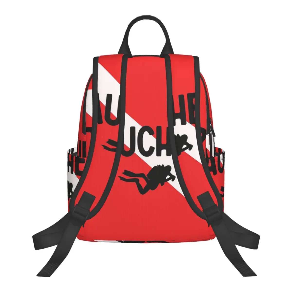 Scuba Diving Dive Diver Sea Snorkeling SportsStudent Backpack School Bag Hiking Travel Daypack for Boys Girls Bookbag