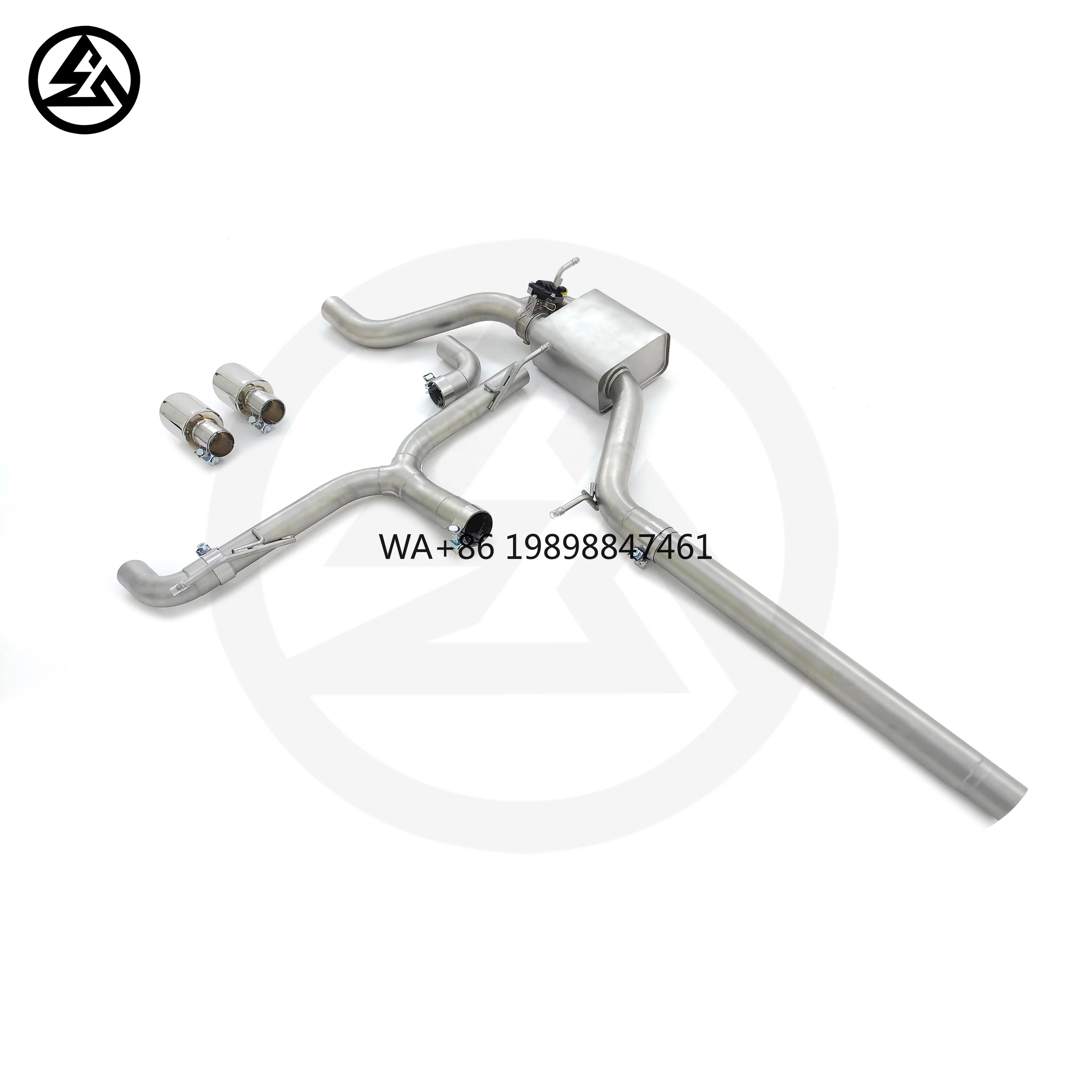 

High Quality SS304 CatBack for VW Volkswagen Golf 7 GTI/MK7 2.0 Valvetronic Exhaust Muffler Car Accessories
