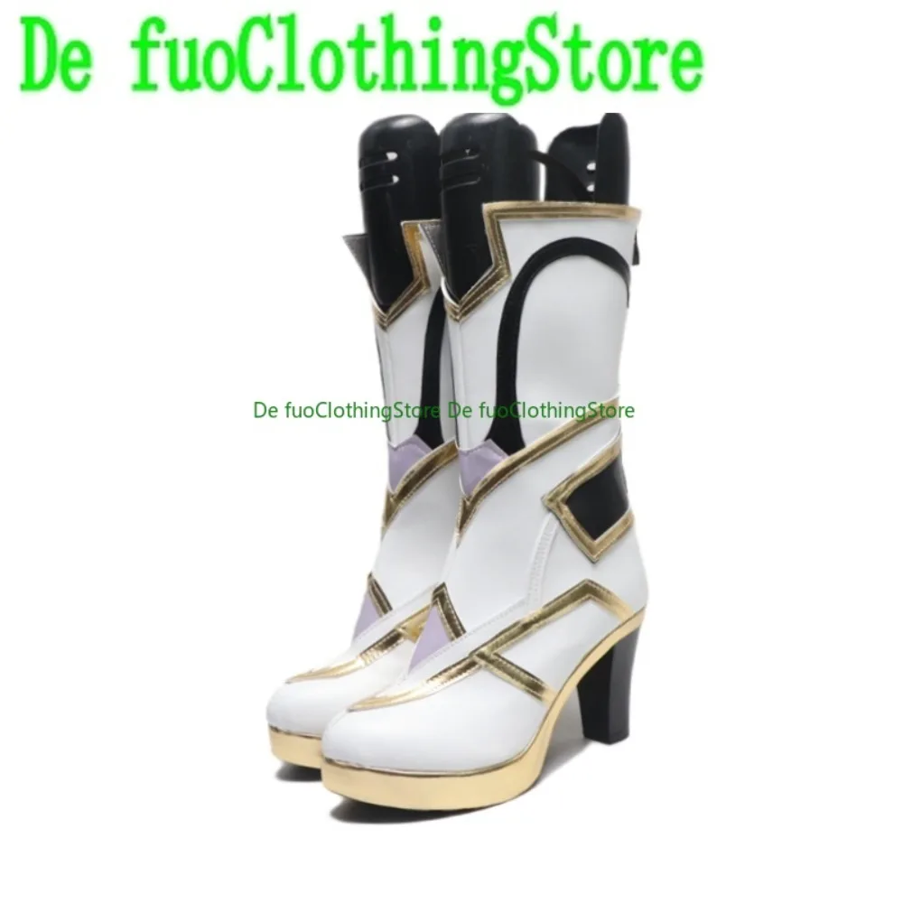 DefuoClothing Honkai Impact 3rd Herrscher Of Origin تأثيري أحذية أنيمي لعبة لعب الأدوار زي الهالوين الدعائم #4