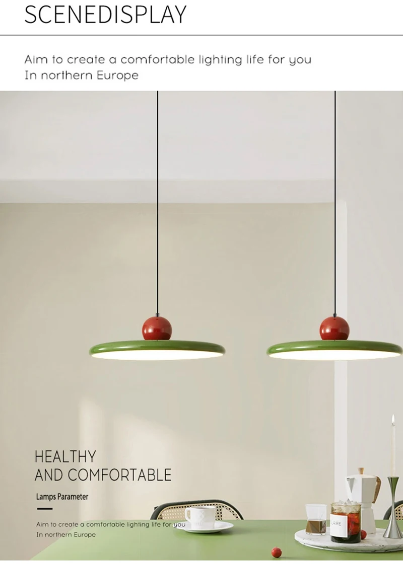 Modern Pendant Light Retro Design Hanging Lamp For Restaurant Bar Living Room Kitchen Island Home Indoor Decor Lighting Fixtures