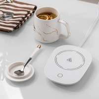 Coffee Mug Warmer Pad Cup Heater Coaster Constant Temperature Heating USB Electric Mug Mat Set Milk Tea Water Home Office Gift