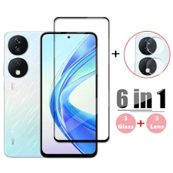 Full Cover Glass For Huawei Honor X7b Tempered Glass Honor X7b Screen Protector HD Protective Phone Lens Film For Honor X7b