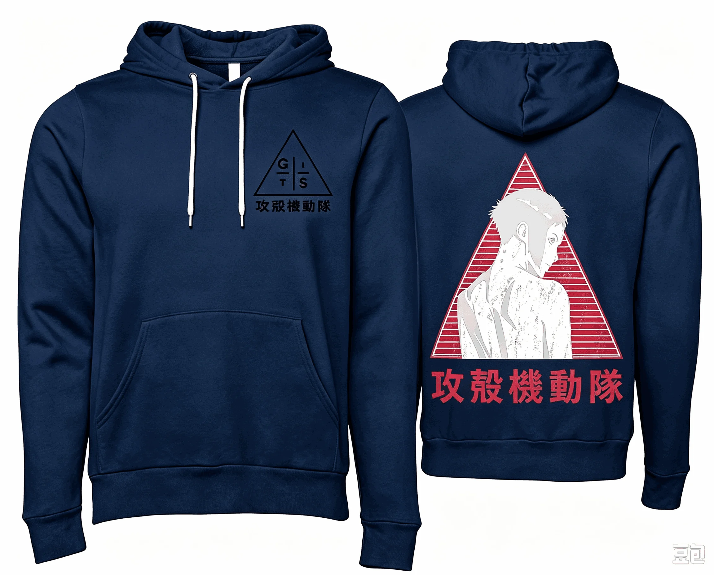 Ghost In The Shell Hoodies Clothing Fashion Casual Pullover Oversized Unisex Sports Graphic Retro Fashion high quality Couples