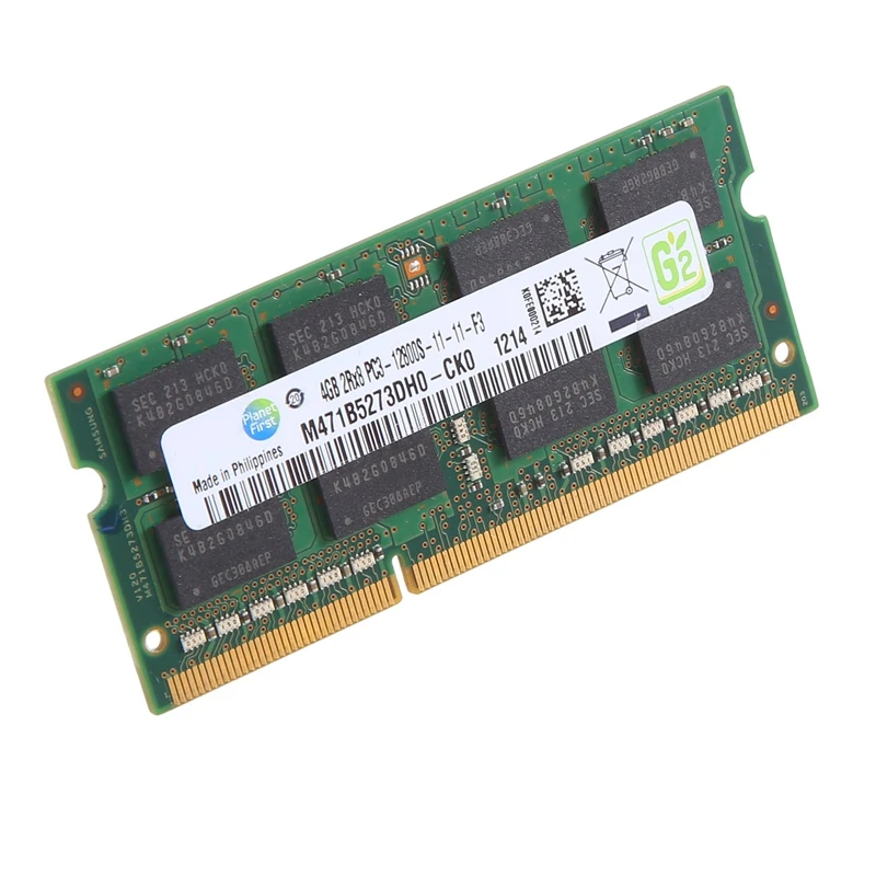 DDR3 memori Laptop 4GB memori RAM 1600Mhz, PC3 12800 2RX8 1.5V 16 IC SODIMM hanya untuk