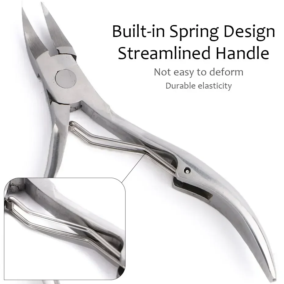 กรรไกรตัดเล็บ กรรไกรตัดหนัง กรรไกรตัดเล็บมือ เครื่องมือกำจัดหนังที่ตายแล้ว สแตนเลส เครื่องมือทำเล็บเท้า กรรไกรตัดแต่งเล็บ ปากนกอินทรี