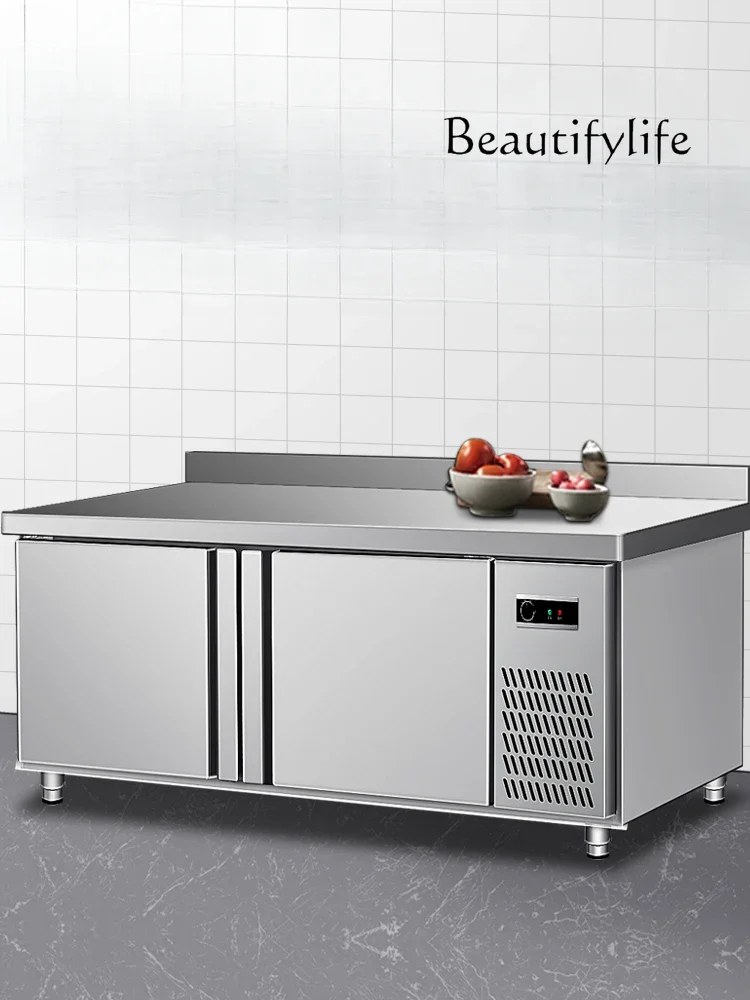 

Refrigerated workbench Freezer Stainless steel crisper Freezer Console Freezer Commercial refrigerator