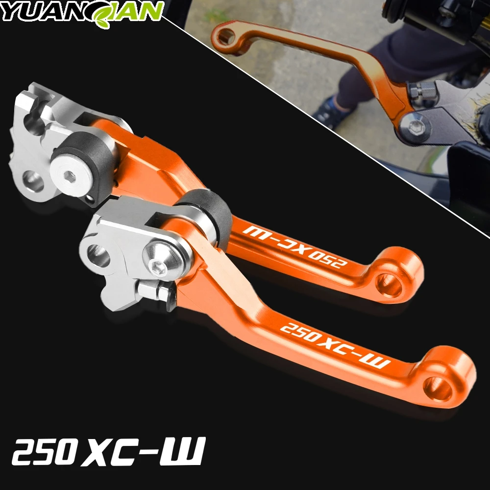 

For 250XCW 250 XC-W XCFW 250XCF 250 XCW 2007-2018 2008 2009 2010 2011Motorbike Foldable CNC Pivot Custom Made Brake Clutch Lever