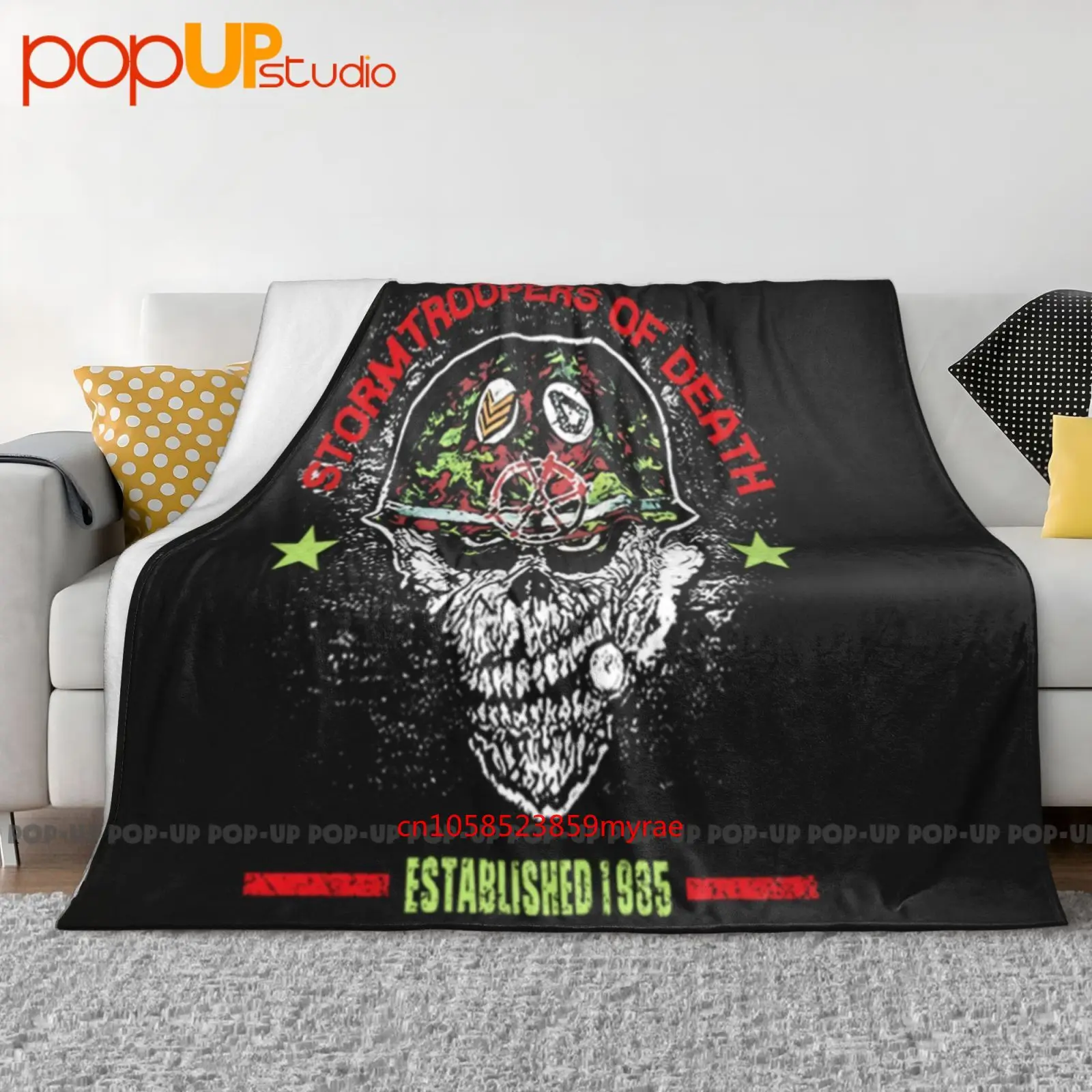 Stormtroopers Of Death S O D casco cabeza manta ultrasuave edredón funda de sofá de invierno fundas de cama