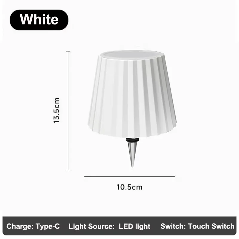 GGbingo Draadloze Tafellamp voor Wijnflessen LED Flessenlamp voor Buiten met Touchbediening Ideaal voor Restaurants, Bars, Festivals en Feesten