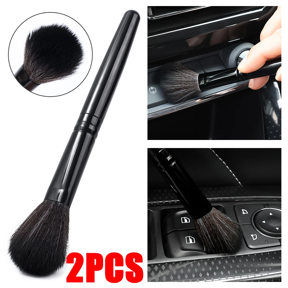 Car Detailing Brush Air Outlet Cleaning Artifact Brush Car Brush Crevice Dust Removal Auto Interior Detailing Tool Accessories