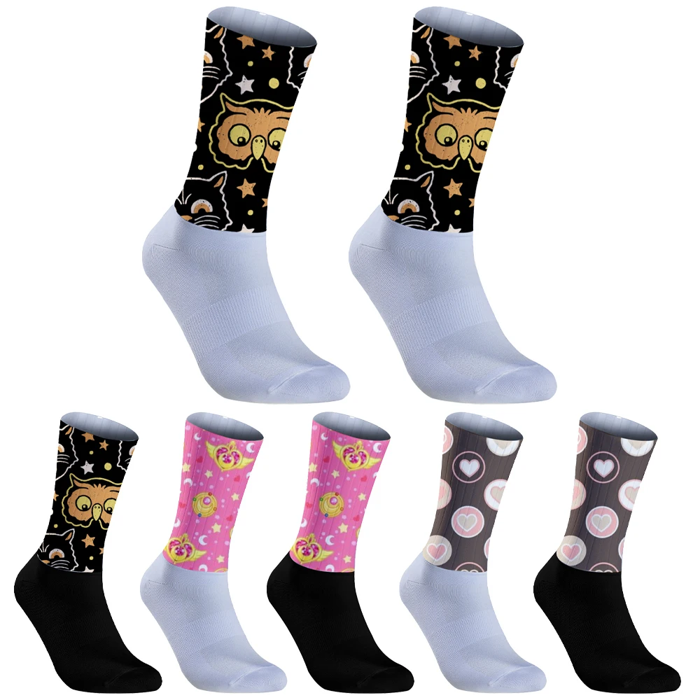 All Season Cycling Socks Accessories for Unisex Gifts Pop-tart Pattern Socks Harajuku High Quality Stockings