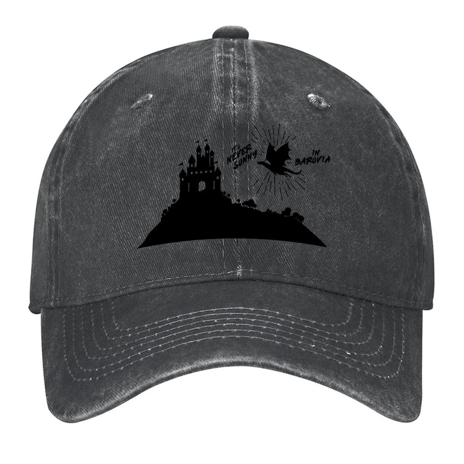 

It's Never Sunny in Barovia Baseball Cap Snapback Cap Bobble Hat Gentleman Hat hats on offer Sun Hats For Women Men's