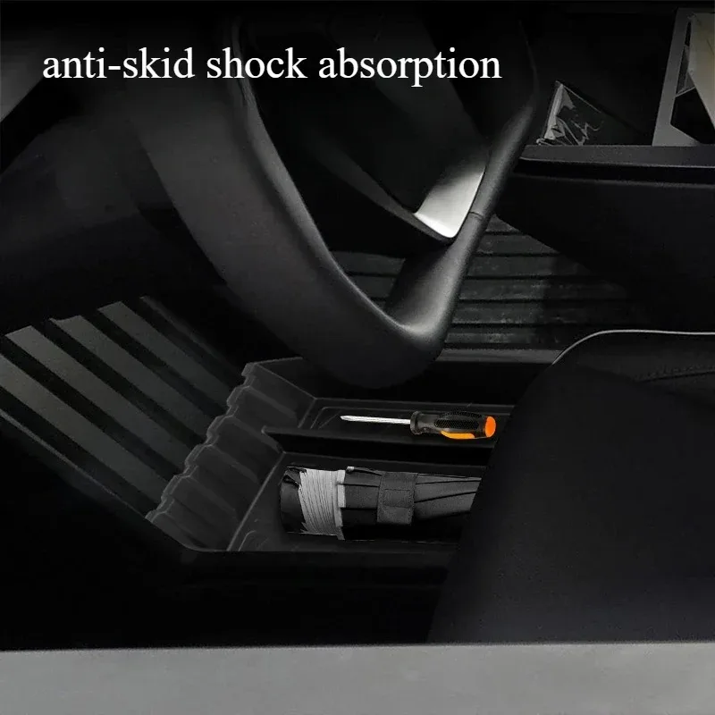 

Водонепроницаемая центральная консоль, нижний ящик для хранения переднего прохода для Tesla Cybertruck 2024, аксессуары для модификации интерьера