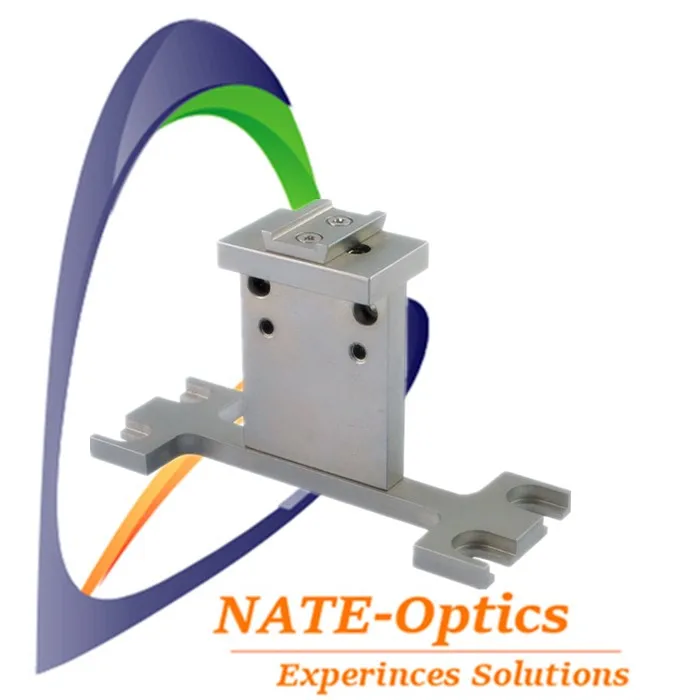 NT07FM Fiber Optic Fixed Base Adjustment Bracket Dovetail Bracket Precision Fixture Sublimation Blanks