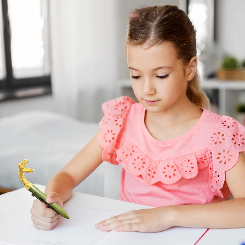 

Cute Funny Dinosaur Gel Pen Gag Joke Prop Open Mouth Dinosaur Gel Ink Pen For Over 5 Years Old Teens Pupils School Journaling