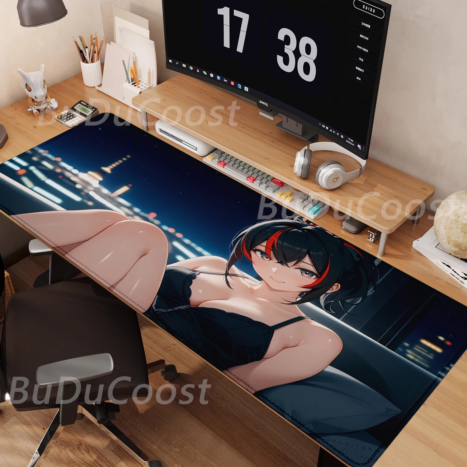 Zenless Zone Zero Zhu Yuan HD High definition Desktop games XXL size Desktop games PC Large mats games size accessorie mouse pad