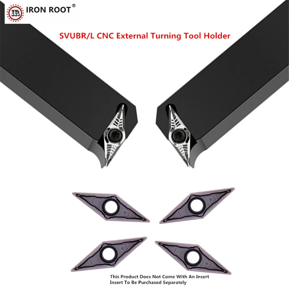 IRON ROOT SVUBR1616H16 SVUBR2020K16 SVUBR2525M16 SVUBR3232P16 External Turning Tool Holder CNC lLathe Tool FOR VBMT160308 Insert