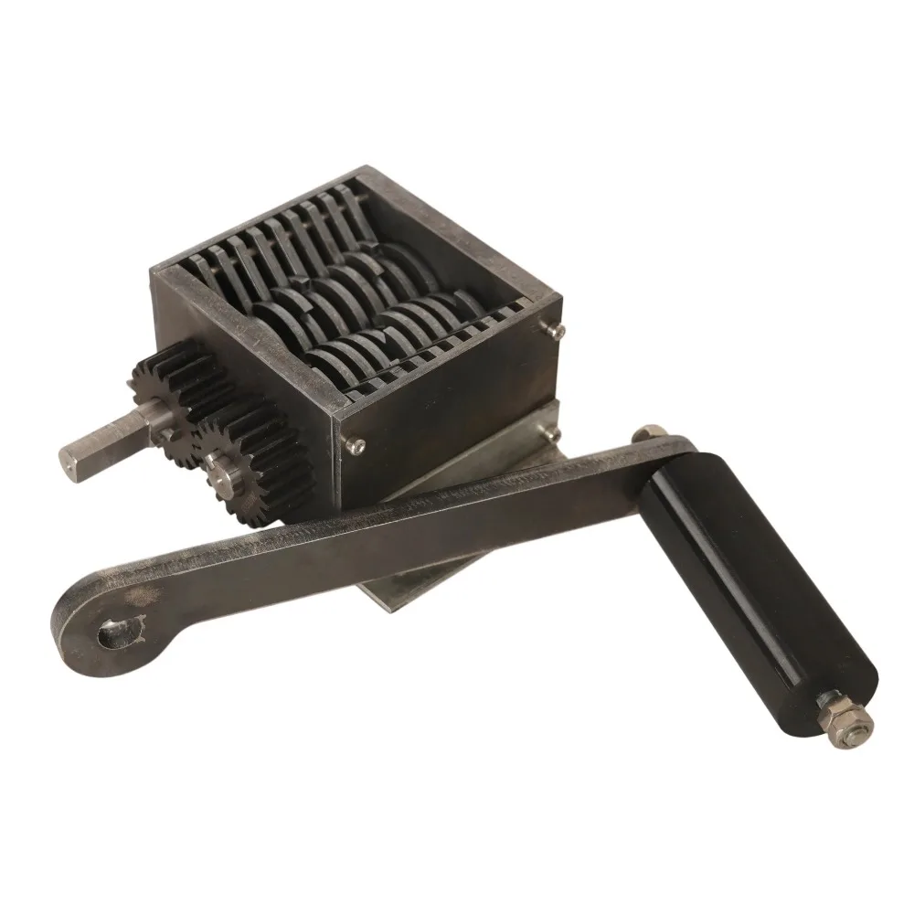 Desktop Plastic Granulator Crusher, Tabletop Shredder for 3D Printing Waste PLA PETG Scrap Parts Small Plastic Recycling Machine