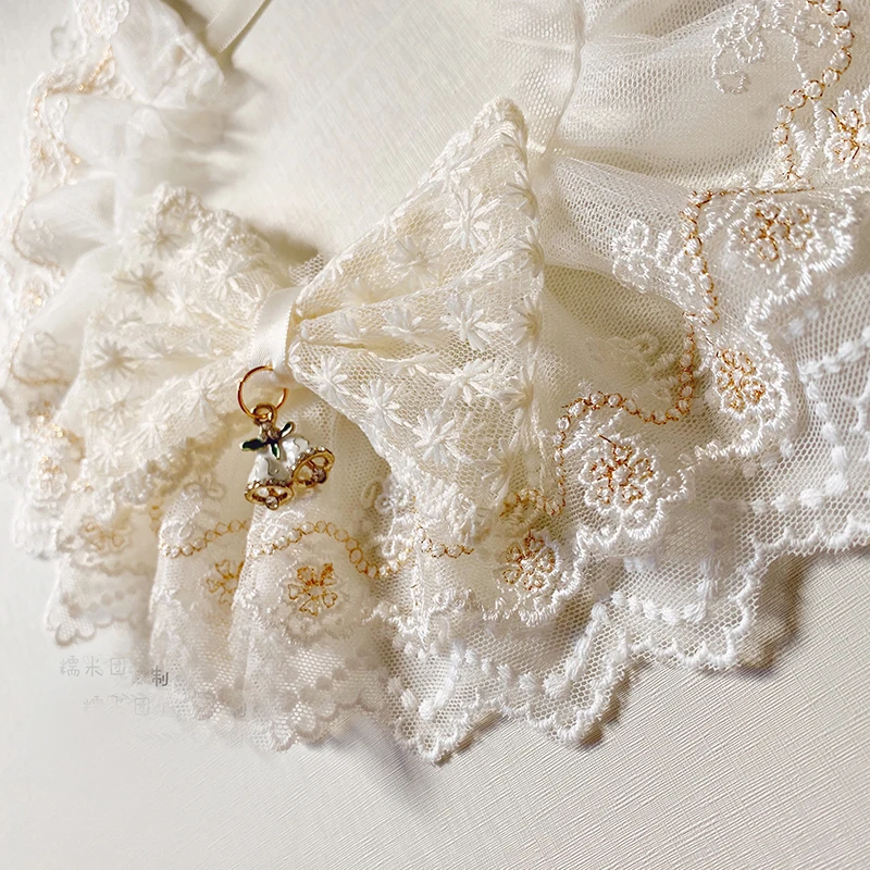 Feito à mão filhote de cachorro coleiras flor impressão laço sinos decoração babadores colar para pequeno médio cão adorável cão de estimação gatos acessórios