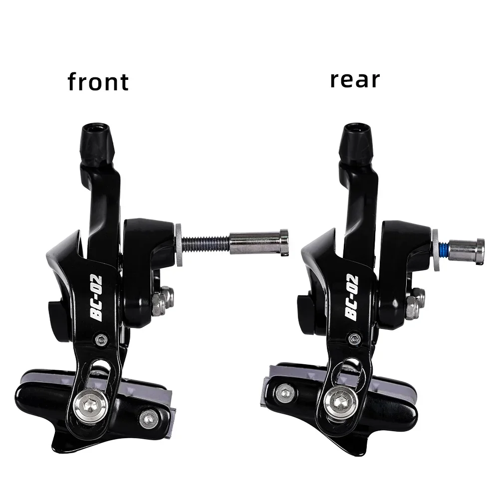 ONIRII Caliper Brake Bicycle V Brake with Brake Block BC-02 Dual Pivo Center Mount  Front & Rear for Road Bike105 R7000 BR-R8000