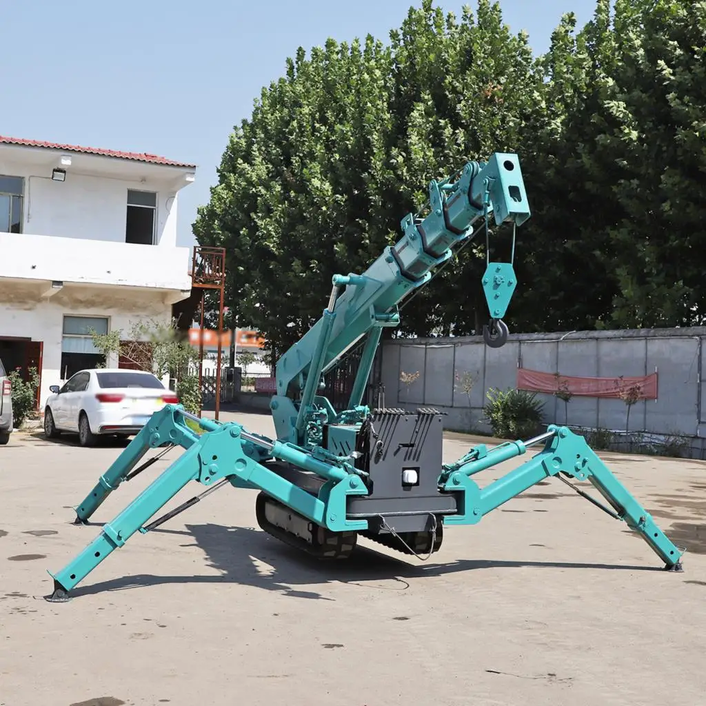 YG Factory Price Spider Mini Crane 3 Ton  Boom Lifting Spider Crane