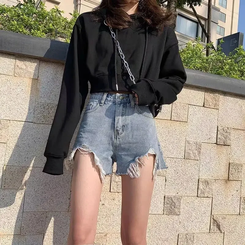 

Short Pants For Women To Wear Ripped Wide Womens Shorts Jeans Mini Sexy Denim Low Price Offer Comfortable Fashion Outdoor Hot