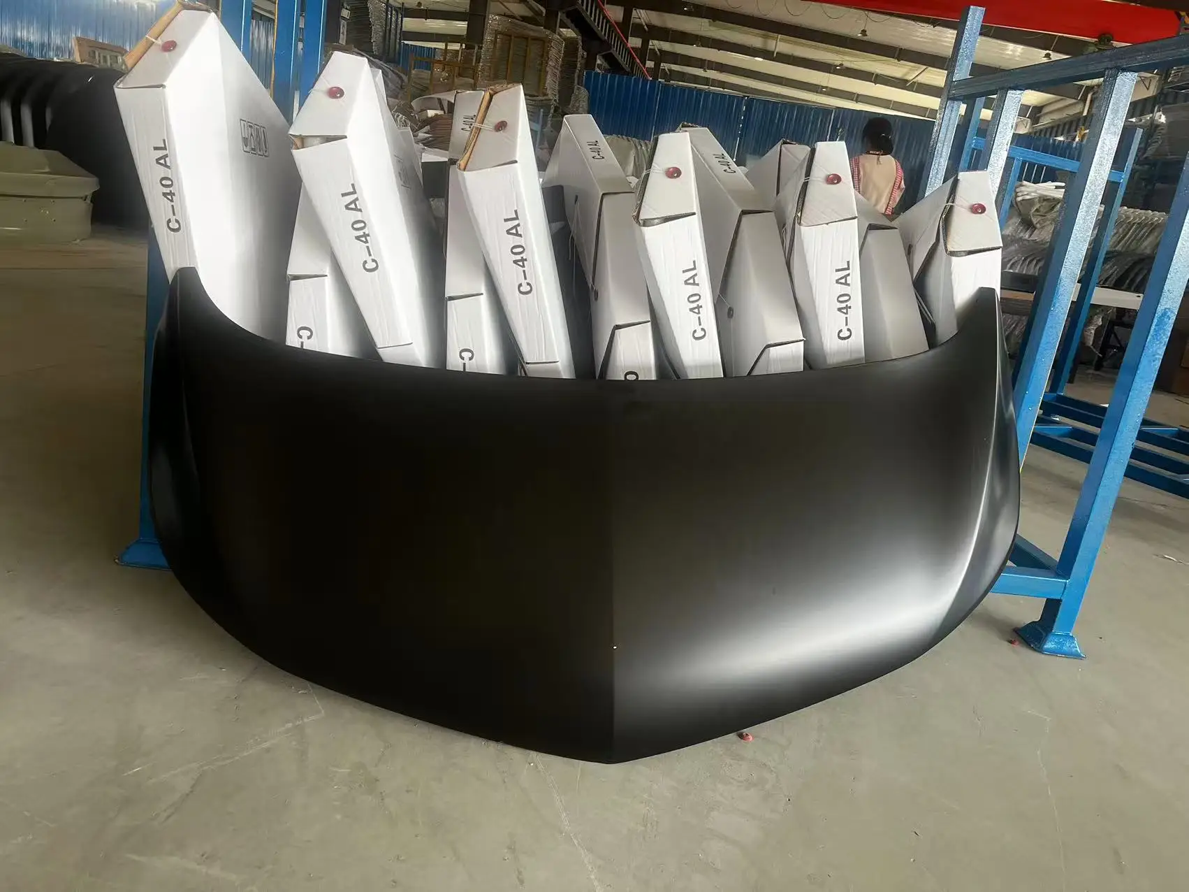 المصنع مباشرة توريد أجزاء جسم السيارة غطاء محرك غطاء الصلب لBolt EV