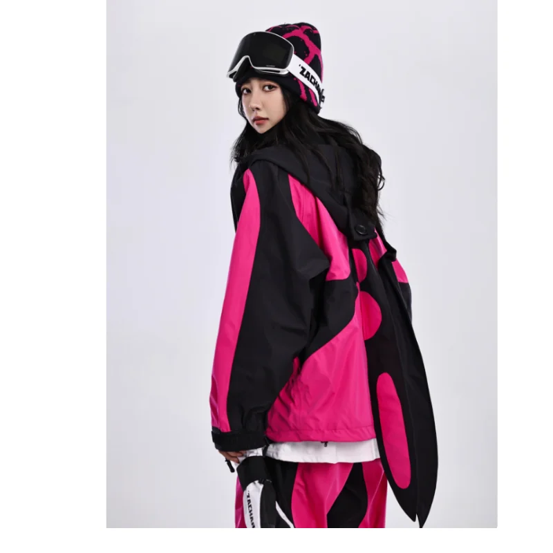 Z-Tex 3L Pro Ski Jacket Set - Color-Blocked Design for Men & Women​