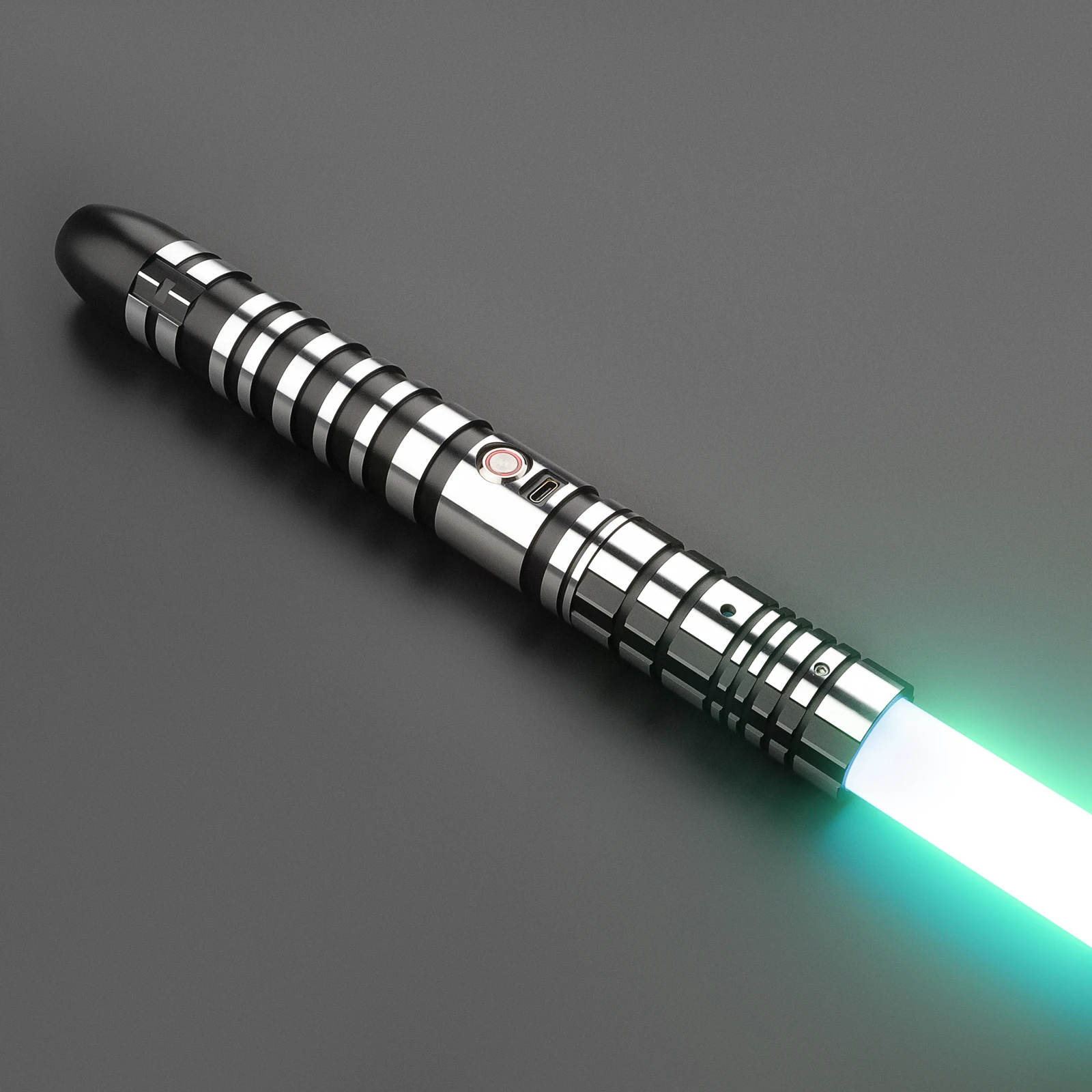 Lgt Saberstudio Xeno3.0metal Hilt Foc Force Zwaar Duellerend Licht Sabel Gevoelige Gladde Swing Oneindige Kleur Veranderende Laserzwaard