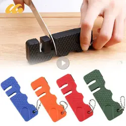 Knife Sharpener Pocket Portable Knife Sharpening Support Fruit Knives Sharpening Stone Tool Camp Kitchen Household Accessories