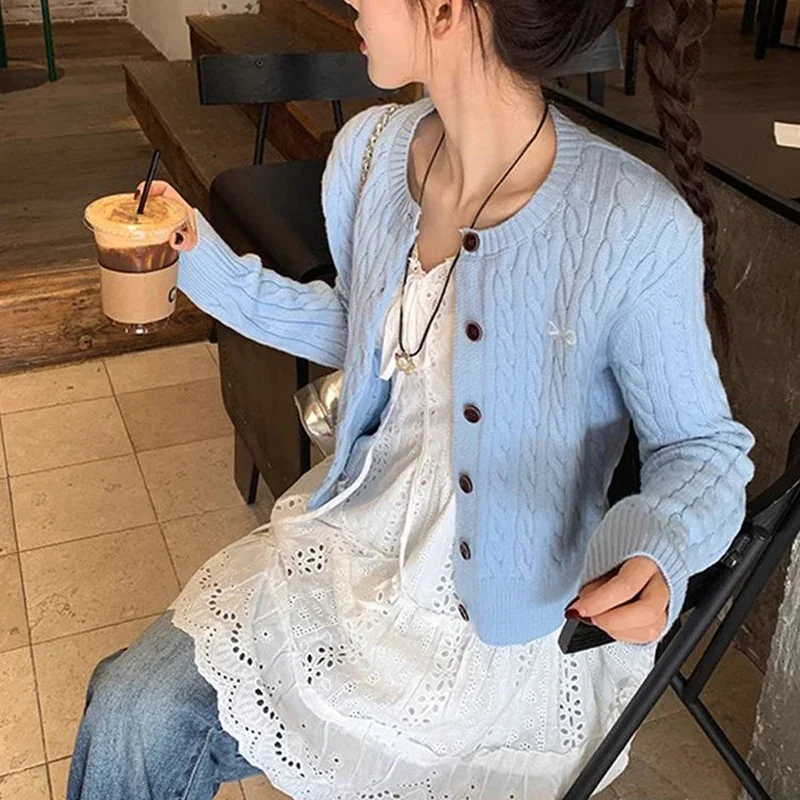 Dulce Mini vestido blanco ahuecado para mujer, vestido Retro Kawaii con volantes y tirantes finos, vestidos sin mangas con lazo estilo Ballet para mujer