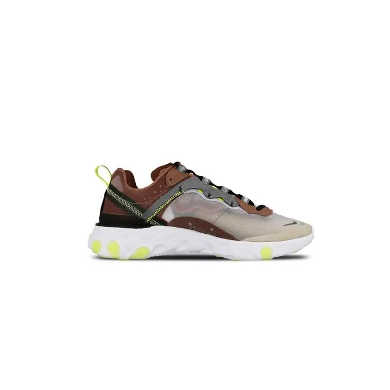 Nike React Element 87 Desert Sand Sneakers shoes AQ1090-002 With Original Box