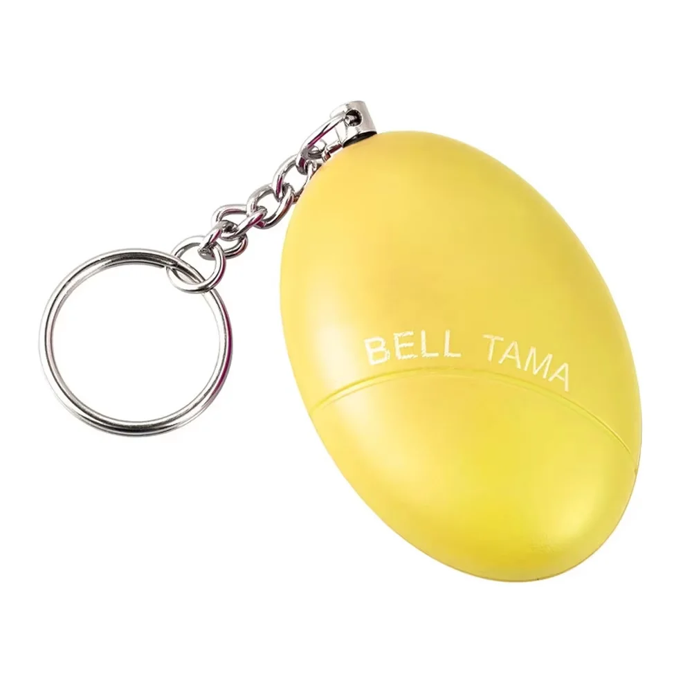 100dB Powerful Self-Defense Alarm - Egg-Shaped Loud SOS Keychain, Emergency Safety Alert for Women & Girls