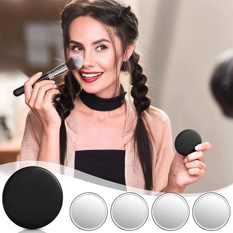 90PCS Compact Mirrors Mini Portable Mirrors for Purse Round Small Makeup Pocket Mirror Makeup Glass Mirrors for Women