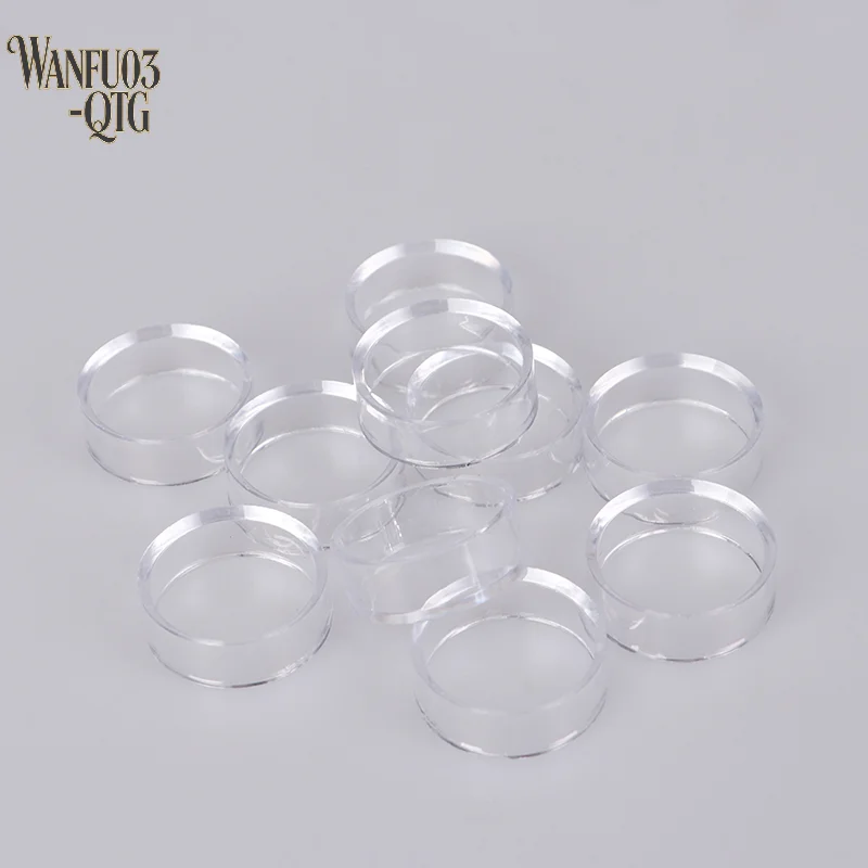 New 10PCS Acrylic Clear Display Stand Sphere Holder For Crystal Ball Base Pedestal Support Decor Pedestal