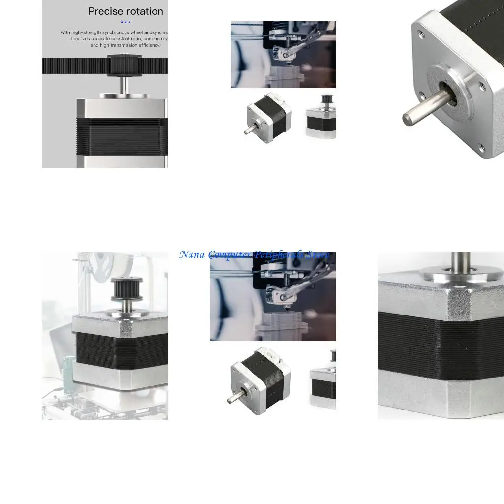 

F68C Printer Часть 42-34 Становидный двигатель с синхронным колесом для Ender-3 CR10 Ender-5 CR6 Ender-3 V2 Printer