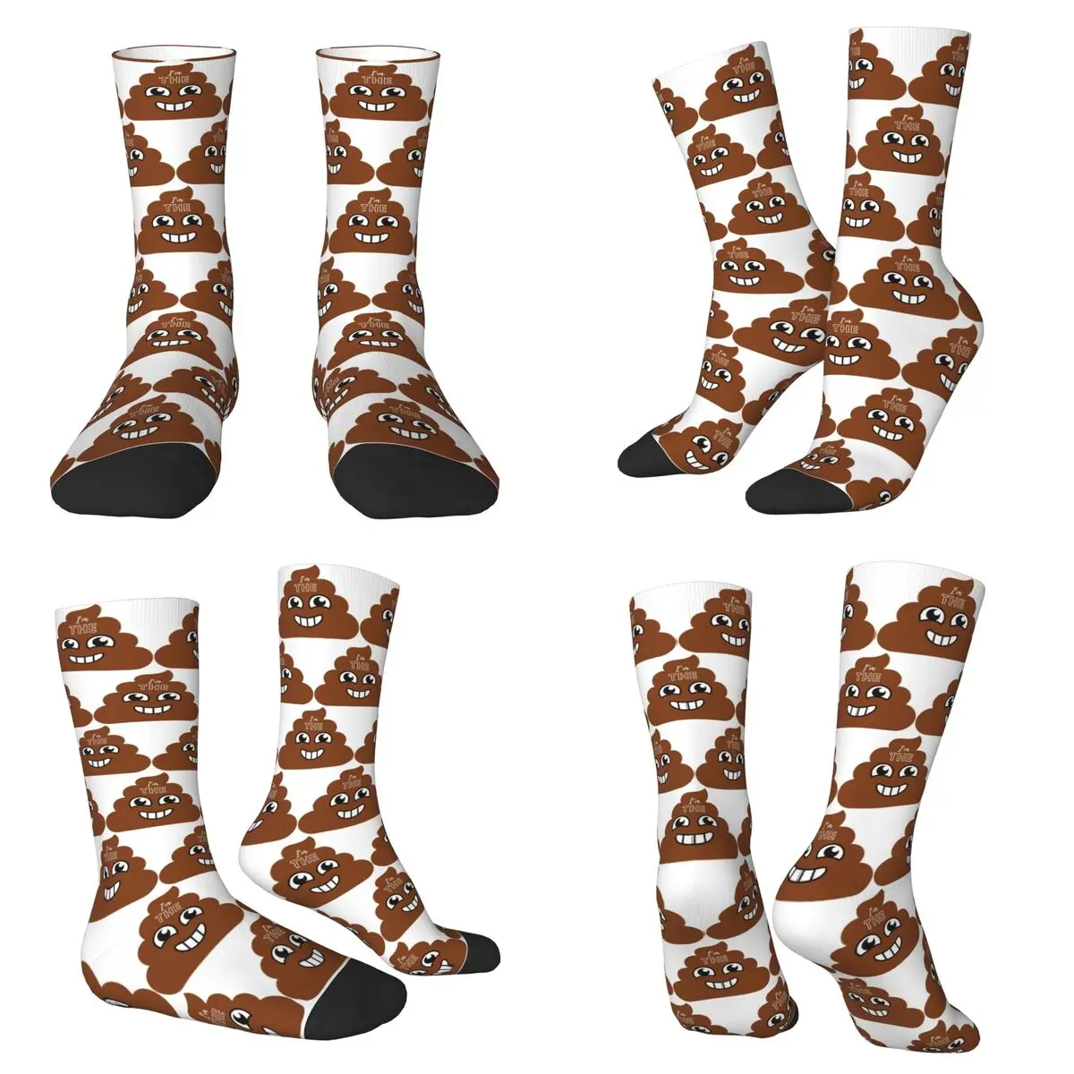 

Im The S't Socks Harajuku Stockings All Season Long Socks Accessories for Man's Woman's Christmas Gifts