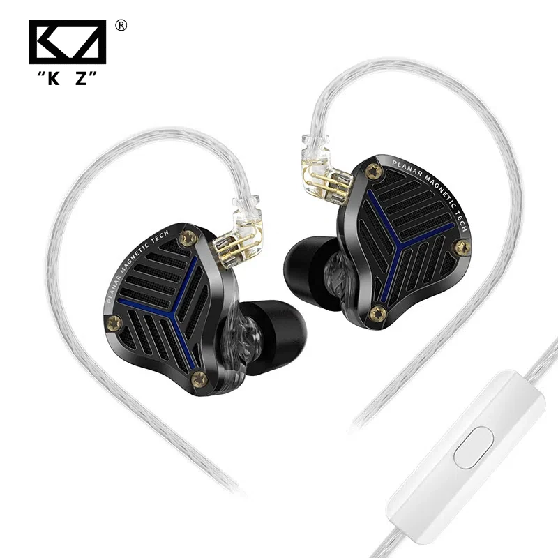 KZ PRX In Ear Planar Driver Wired Earphones Music Headphones HiFi Bass Monitor Earbuds Sport Headset