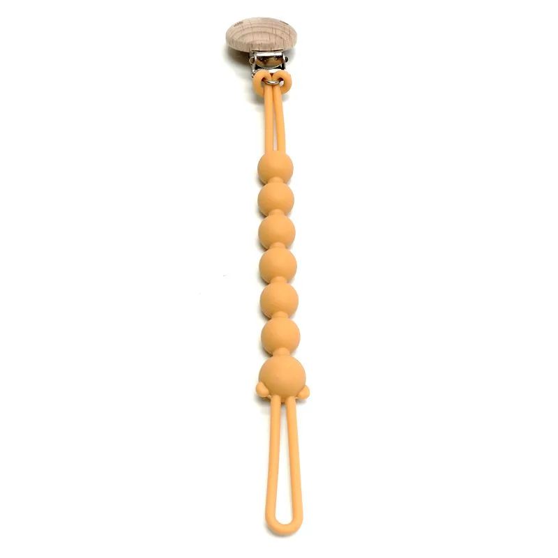 1/9PCS Baby Ein Schnuller Kette Baby Schnuller Lanyard Food Grade Silikon Zahnen Beißring Anti Verloren Schnuller anti Drop Kette – Detail 13