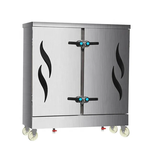 Electricity and Gas Rice Steamer Factory Price Commercial Stainless Steel for Restaurant Cooking Equipment Steam Rice Cabinet