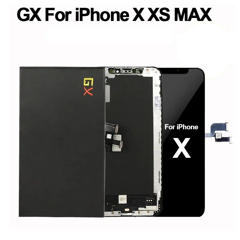 A++GX OLED For iPhone X XS 11 13 Display X OLED Best GX Hard OLED For iPhone X LCD Screen AMOLED Digitizer Assembly Replacement