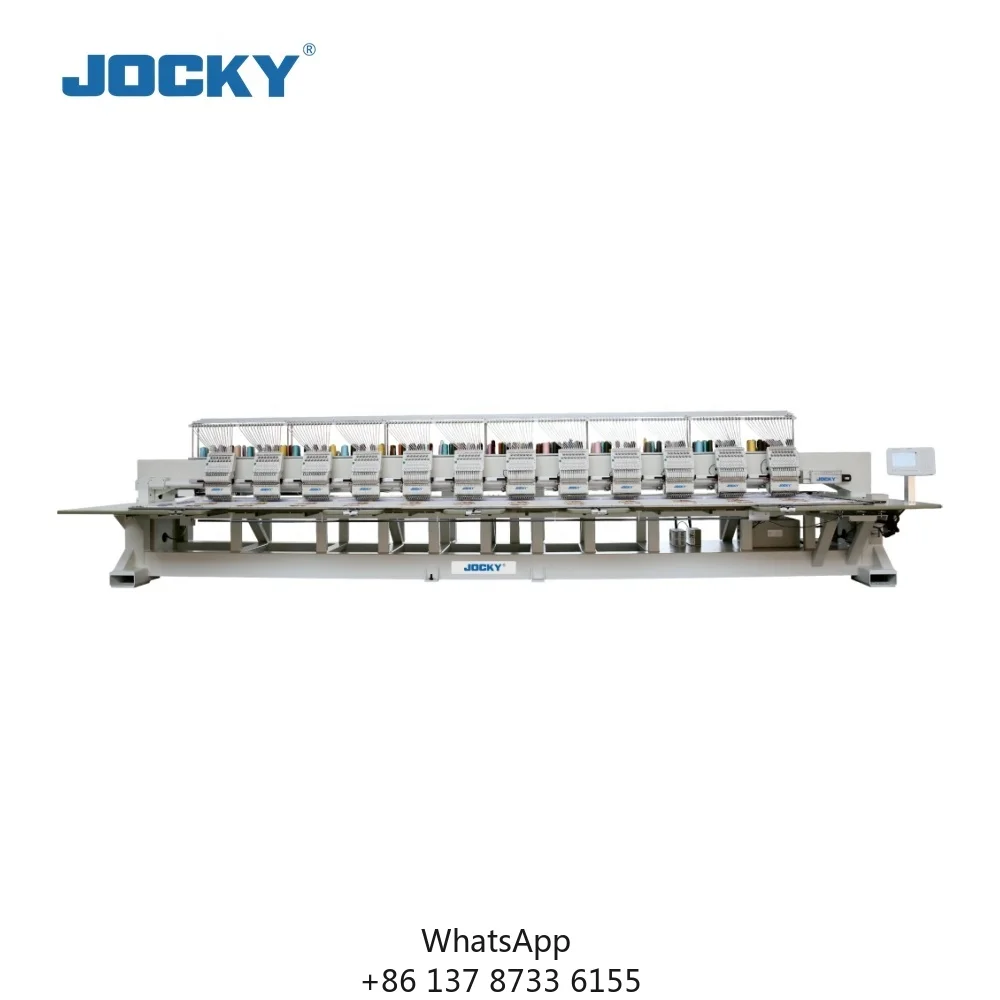 

JOCKY JK-C1212 Computerized 12 Head Embroidery Machine JOCKY