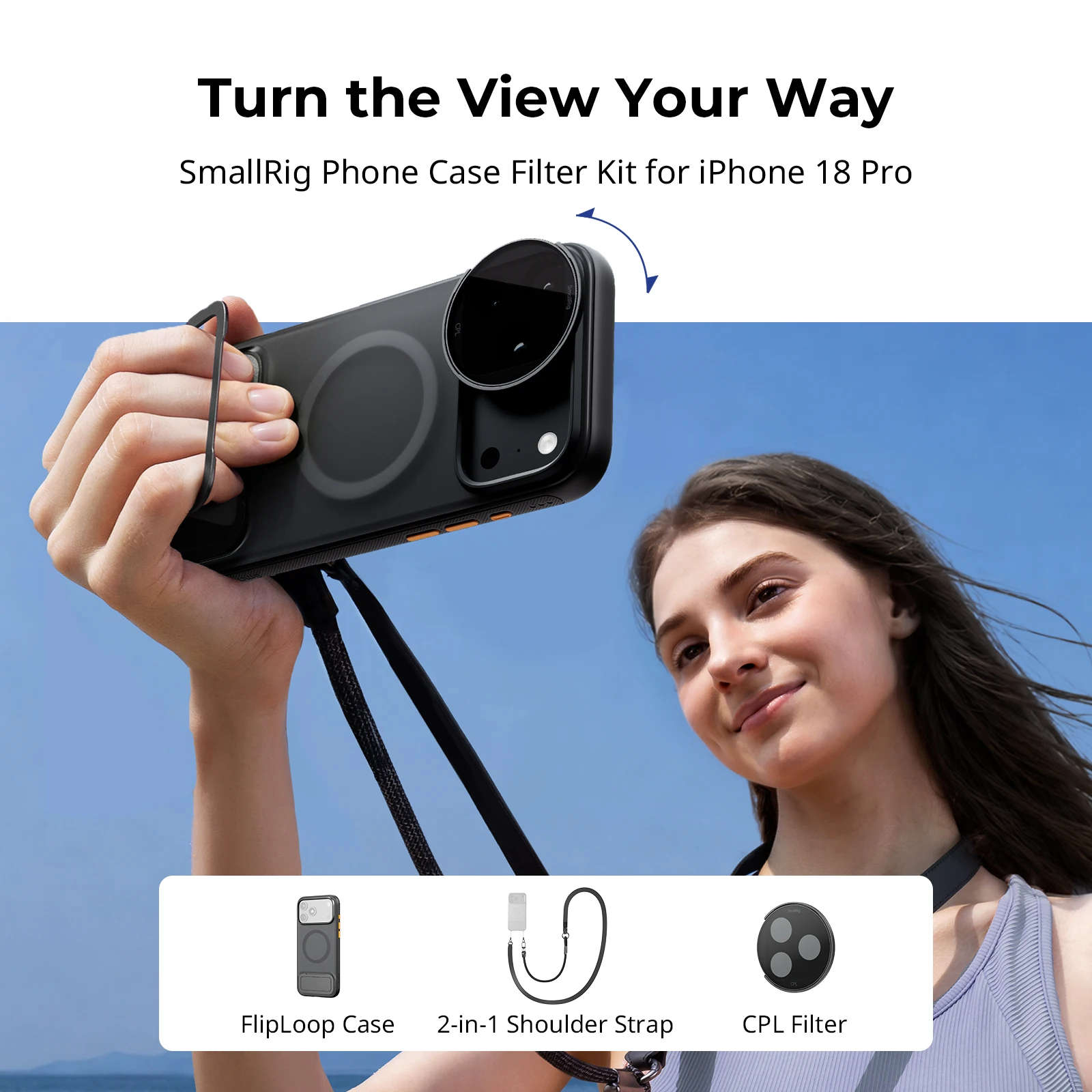 smallrig-18-pro-pro-max-custodia-da-viaggio-leggera-e-kit-di-filtri-per-iphone-18-pro-pro-max-con-impugnatura-e-supporto-integrati-per-un-utilizzo-a-mani-libere-2-in-1