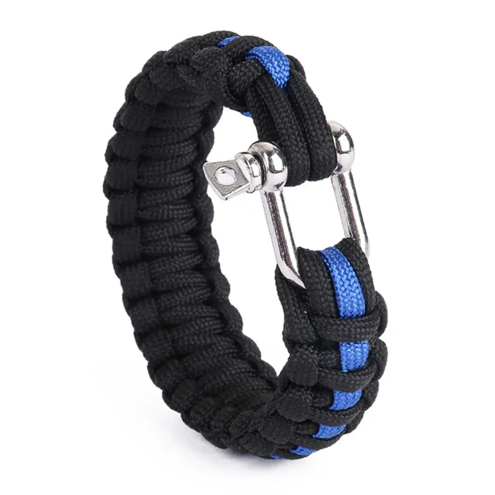 Keychain Parachute Cord Rope Survival Tool Umbrella Rope Bracelet Paracord Bracelet Parachute Cord Keyring Outdoor Life Saving